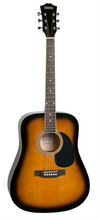 Load image into Gallery viewer, Redding RED50PKTS Dreadnought Acoustic Guitar Pack - Tobacco Sunburst
