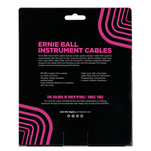 Load image into Gallery viewer, Ernie Ball Coiled Instrument Cable Straight/Straight 30ft - Black