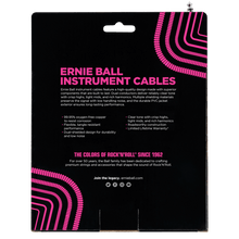 Load image into Gallery viewer, Ernie Ball Coiled Instrument Cable Straight/Angle 30ft - White