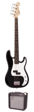 Load image into Gallery viewer, SX 4/4 Bass Guitar Pack - Black