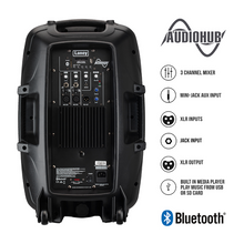 Load image into Gallery viewer, Laney Audiohub AH112-G2 800W 2-Way Active Speaker w/ Bluetooth