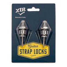 Load image into Gallery viewer, XTR Strap Lock Set Pair - Chrome