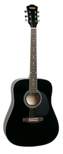 Load image into Gallery viewer, Redding RED50PKBK Dreadnought Acoustic Guitar Pack - Black