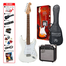 Load image into Gallery viewer, SX 4/4 Electric Guitar Pack - White