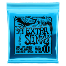 Load image into Gallery viewer, Ernie Ball Extra Slinky Nickel Wound Electric Guitar Strings 8-38 Gauge