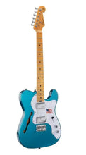 Load image into Gallery viewer, SX SEA2PHLPB Semi Hollow Electric Guitar - Blue American Swamp Ash