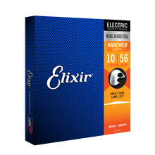 Load image into Gallery viewer, Elixir 12057 Nanoweb Electric 7 String Light 10-56