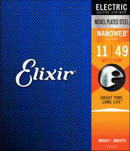 Load image into Gallery viewer, Elixir 12102 Nanoweb Electric Medium 11-49