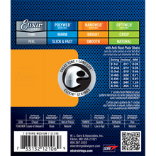 Load image into Gallery viewer, Elixir 12106 Nanoweb Electric 7 String Medium 11-59