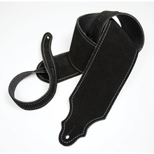 Load image into Gallery viewer, Franklin 3" Black Purist Suede Strap with Buck Backing