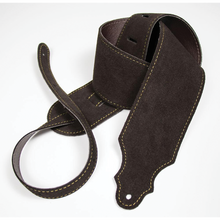 Load image into Gallery viewer, Franklin 3" Chocolate Purist Suede Strap with Buck Backing