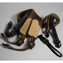 Load image into Gallery viewer, Franklin 2.5" Banjo Black Glove Leather with Suede End Strap