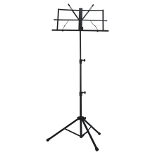 Load image into Gallery viewer, DCM BS01 Music Stand Black inc Carry Bag