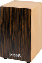 Load image into Gallery viewer, Mano Percussion Cajon Maple Ebony