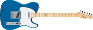 Fender Standard Telecaster, Maple Fingerboard, White Pickguard, Aqua Marine Metallic