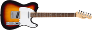 Fender Standard Telecaster, Laurel Fingerboard, White Pickguard, 3-Color Sunburst