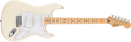 Fender Standard Stratocaster, Maple Fingerboard, White Pickguard, Olympic White
