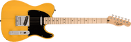 Squier Sonic Telecaster Maple Fingerboard, Black Pickguard, Butterscotch Blonde