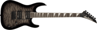 Jackson JS Series Dinky JS20 DKQ 2PT, Amaranth Fingerboard, Transparent Black Burst