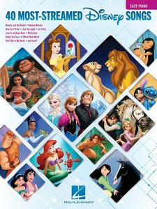 The 40 Most-Streamed Disney Songs for Easy Piano