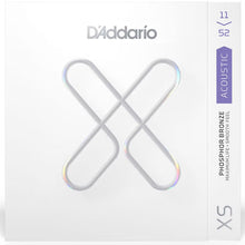 Load image into Gallery viewer, D'Addario XS Coated Acoustic Phosphor Bronze Strings - Custom Light Set (11-52)
