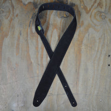 Load image into Gallery viewer, Black Double Suede Guitar Strap
