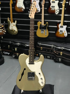 Squier Vintage Modified 69 Thinline Telecaster Shoreline Gold (Pre-owned)
