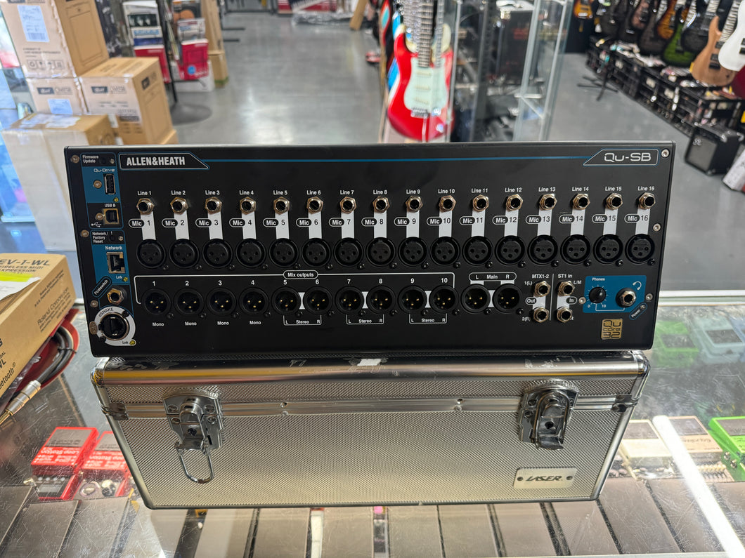 Allen and Heath QuSB 18in/14out Digital Mixer (Pre-Owned)