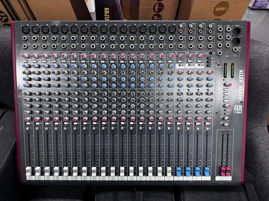 Allen and Heath ZED24 Analog Mixer (Pre-Owned)