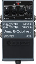 Load image into Gallery viewer, Boss IR-2 Amp &amp; Cabinet Compact Pedal

