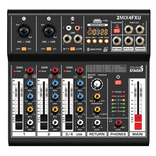 Load image into Gallery viewer, Italian Stage 2MIX4FXU 4-Channel Stereo Mixer

