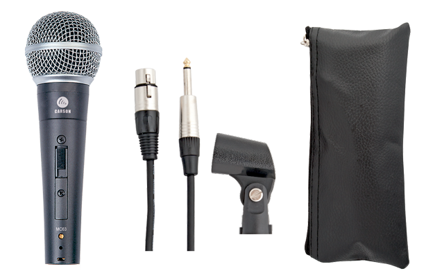 Carson MC63 Dynamic Microphone