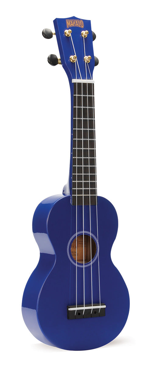 Mahalo Soprano Rainbow Series Ukulele - Blue