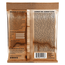 Load image into Gallery viewer, Ernie Ball Medium Light Earthwood Phosphor Bronze Acoustic Guitar Strings 12-54 Gauge
