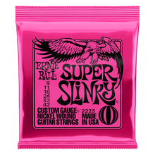 Load image into Gallery viewer, Ernie Ball Super Slinky Nickel Wound Electric Guitar Strings 9-42 Gauge
