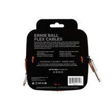 Load image into Gallery viewer, Ernie Ball Flex Instrument Cable Straight/Straight 10ft - Orange
