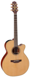 Takamine Custom Pro Series 3 NEX AC/EL Guitar with Cutaway in Natural Satin FinishTCP3NCOV