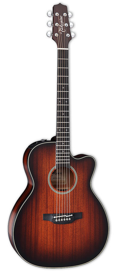 Takamine Custom Pro Series Orchestral AC/EL Guitar with Cutaway in Shadow Burst Satin FinishTCP771MCSB