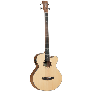 Tanglewood TDBTABBW Discovery Exotic Acoustic Bass C/E Black Walnut