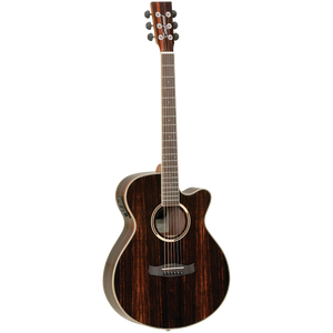 Tanglewood TDBTSFCEAEB Discovery Exotic Superfolk C/E All Ebony