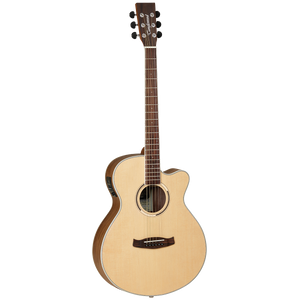 Tanglewood TDBTSFCEBW Discovery Exotic Superfolk C/E Black Walnut