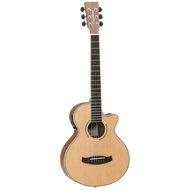 Tanglewood TDBTTCEBW Discovery Exotic Traveller C/E Black Walnut