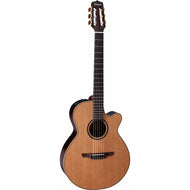 Takamine Supernatural Series FXC Nylon String AC/EL Guitar with Cutaway in Natural Satin FinishTDN65C