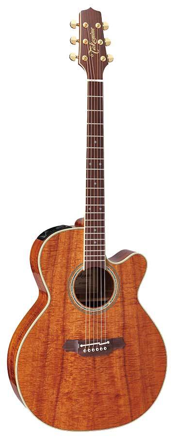 Takamine Legacy Series NEX AC/EL Guitar with Cutaway in Natural Gloss FinishTEF508KC