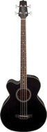 Takamine GB30 Series Left Handed AC/EL Bass Guitar with Cutaway in Black Gloss Finish  TGB30CEBLKLH