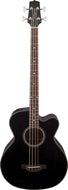 Takamine GB30 Series AC/EL Bass Guitar with Cutaway in Black Gloss Finish  TGB30CEBLK