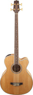 Takamine GB72 Series AC/EL Bass Guitar with Cutaway in Natural FinishTGB72CENAT
