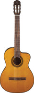 Takamine GC1 Series AC/EL Classical Guitar with Cutaway in Natural Gloss Finish  TGC1CENAT