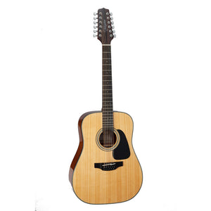 Takamine G30 Series 12 String Dreadnought Acoustic Guitar in Natural Gloss Finish TGD3012NAT