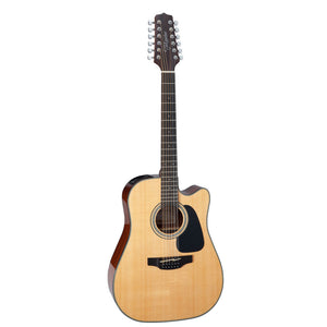 Takamine G30 Series 12 String Dreadnought AC/EL Guitar with Cutaway in Natural Gloss Finish TGD30CE12NAT